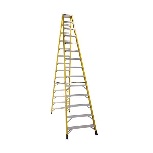 14 ft Fiberglass Stepladder, Bauer Ladder, Mfr#: 35214